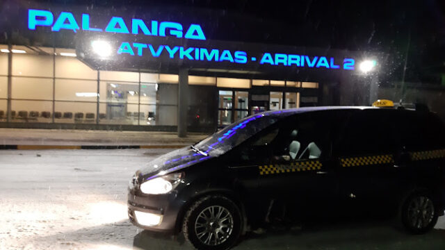 Taksi Tакси Taxi Palanga