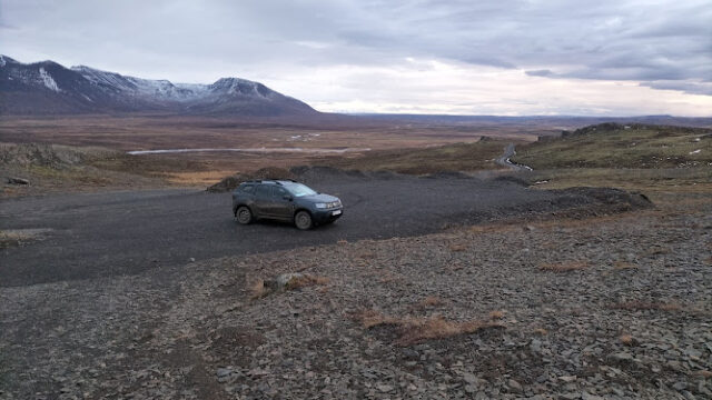 Borgarvirki bílastæði