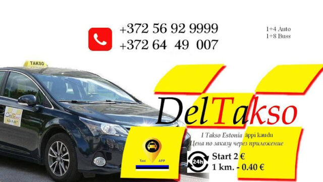 TallinnTaxi DelTakso/TallService OÜ / DeltaReisid
